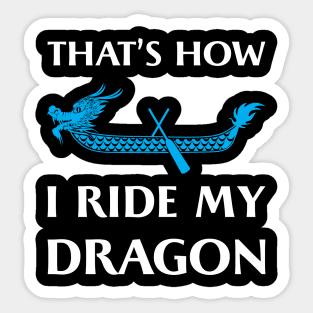 Dragon Boat Gift Idea Sticker